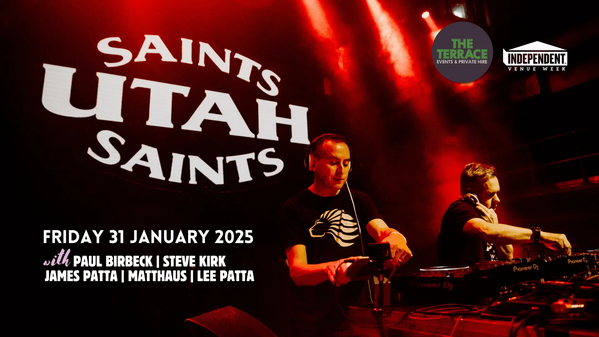 Utah Saints back at The Terrace!